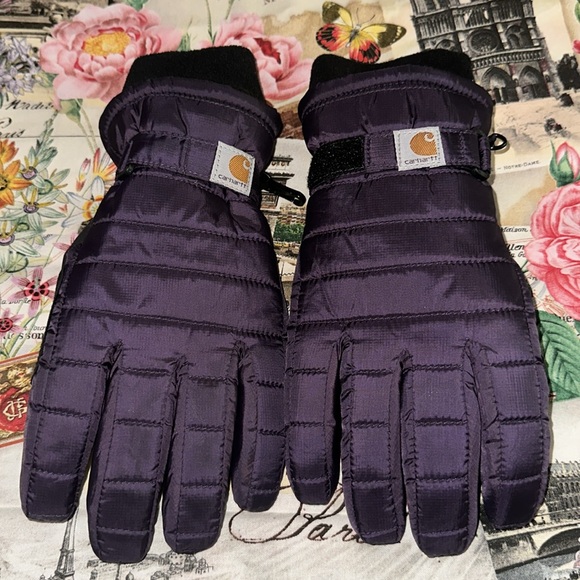 Carhartt Women's Quilts/gloves, Nightshade, Small - Picture 2 of 11